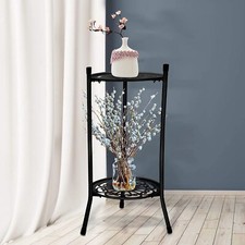 2 Tier Metal Plant Pot Stand