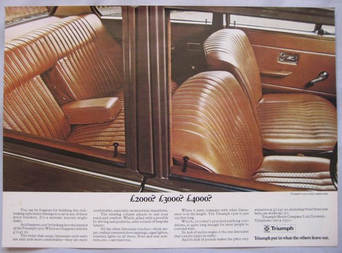 1971 triumph 1500 original - 1500,