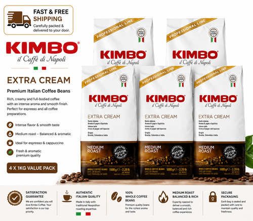 Kimbo extra cream - kimbo, coffee