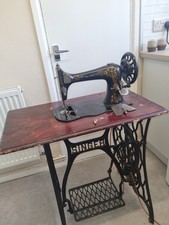 vintage Singer treadle sewing