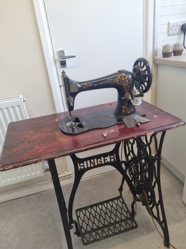 Vintage singer treadle sewing - vintage,