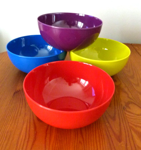 Colourworks cereal bowls 4 - cereal,