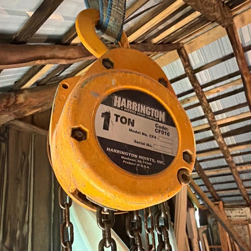 Harrington ton manual chain - ton,