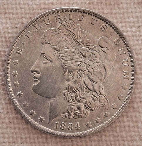 1884 morgan silver dollar new - morgan, dollar,