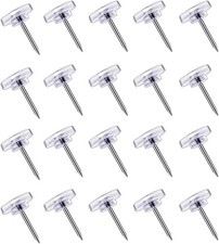 Clear Push Pins - 150Pcs