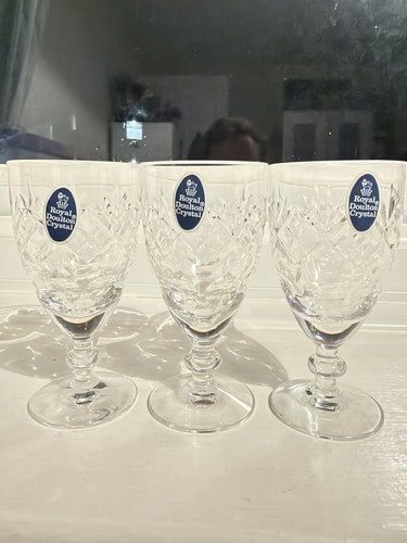 Royal doulton crystal glasses - doulton,