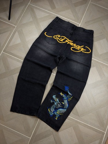Hardy baggy yellow black - hardy,
