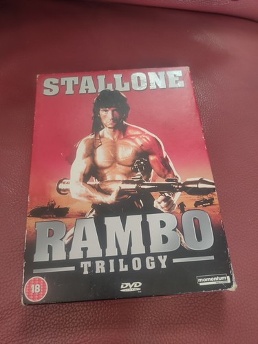 Rambo trilogy dvd box set - rambo,