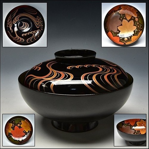 Lacquered cloud nishiki makie - lacquered,