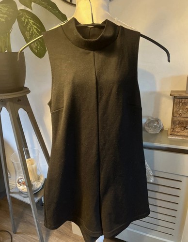 Black playsuit topshop cut - by, topshop,