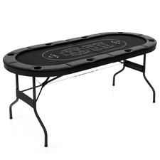 1.8m Foldable Poker Table for