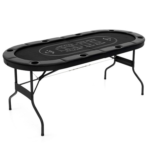 Foldable poker table - 1.8m, for