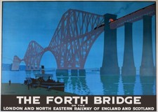 TX629 Vintage Forth Bridge