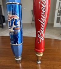 Vtg Beer Tap Handles Miller