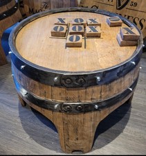 Whiskey Barrel Coffee Table In