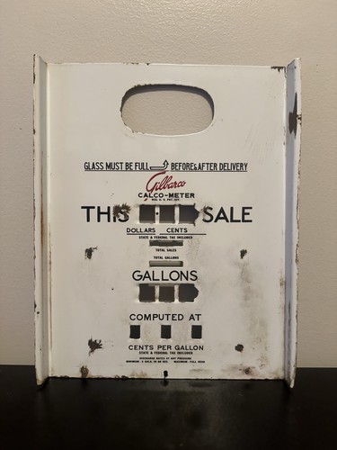 Gilbarco gas pump porcelain - pump,