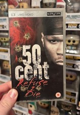 50 Cent: Refuse 2 Die UMD Movie PSP PlayStation Portable Rare Region 2