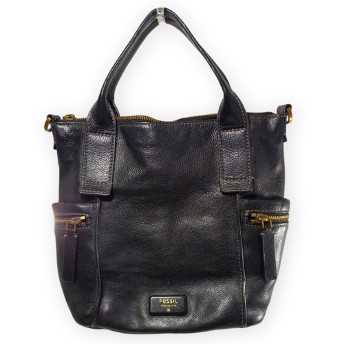 Fossil black leather - fossil,