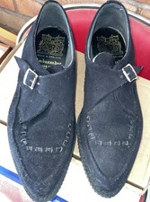 Ambassador Mens Black Suede