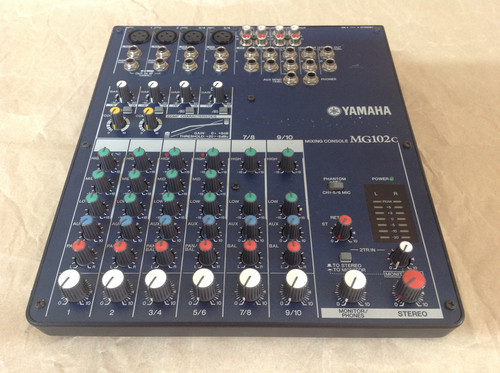 Yamaha mg102c stereo mixer - yamaha,
