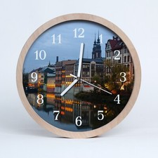 Tulup wooden clock 30fi cm