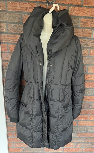 Express black parka - express,