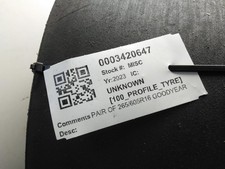 PAIR OF 265/605R16 GOODYEAR