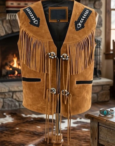 Men western cowboy suede - cowboy,