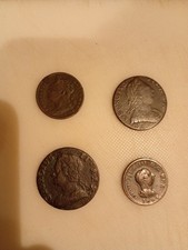 Four Georgian Coins