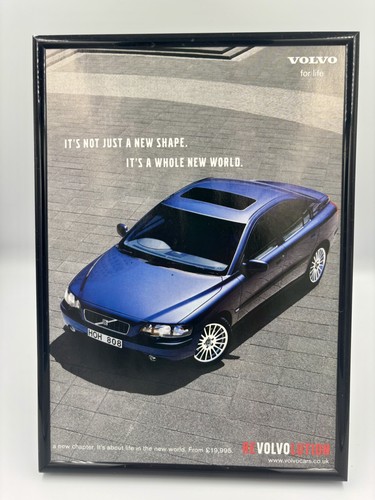 Framed original 2001 volvo s60 - framed,