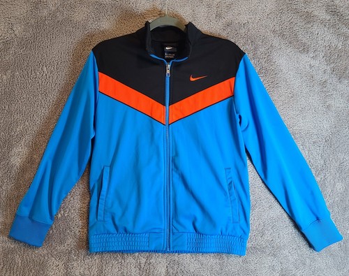 Nike blue black orange - blue/black/orange, zip