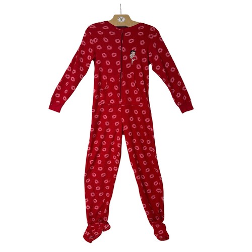 Betty boop red kiss print - boop,