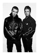Oasis Signed A4 Photo Print