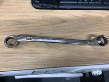 Double Offset Ring Spanners 25mm - 28mm Metric CRV Steel Swan Neck Wrench