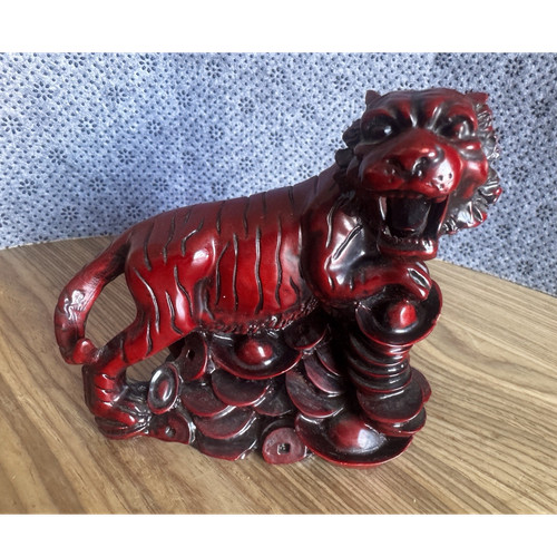 Vintage red tiger - vintage,
