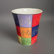 Coalport Characters Mug John Lennon 'Real Love' Multicolored Bone China Yoko Ono