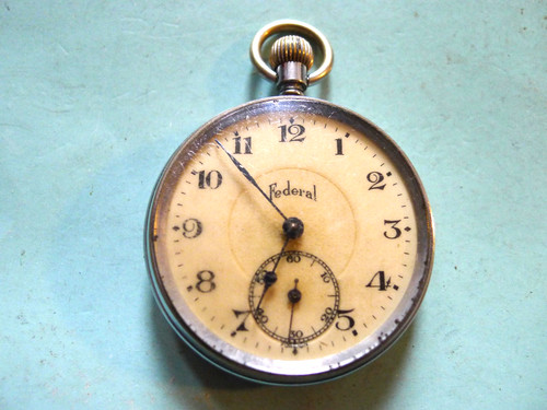 Federal nickel gents pocket - nickel,