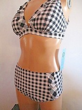 LADIES M&S SWIMWEAR BIKINI SET