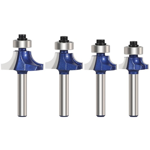 4pcs inch shank corner - 1/4,