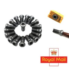 M1.8 M2 M2.2 M3 M3.5 M4 M5 M6 Spare Torx Screws for Lathe / Milling Inserts