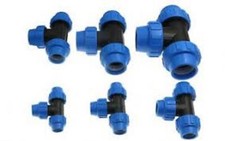 Compression Fittings To Suit MDPE & Alkathene Pipe 20mm to 110mm