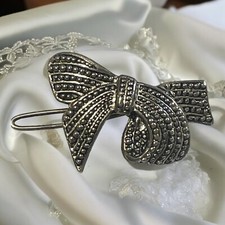 Vintage Art Deco Bow Barrette