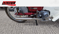 Honda C90 Super cub  Stainless Exhaust System With Road-Legal Silencer