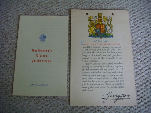 Wwii 1946 eastbourne victory - wwii,