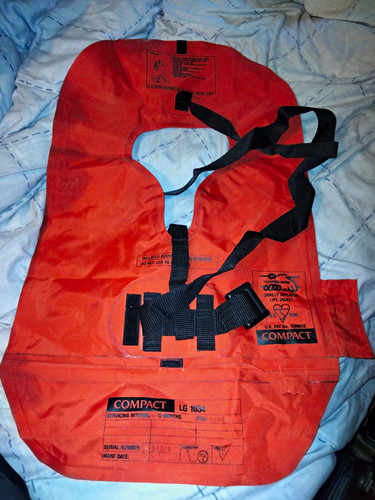 Vintage compact life preserver - vintage,