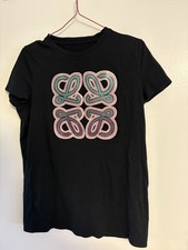 Women’s Genuine Loewe glitter T Shirt Size L READ DESCRIPTION