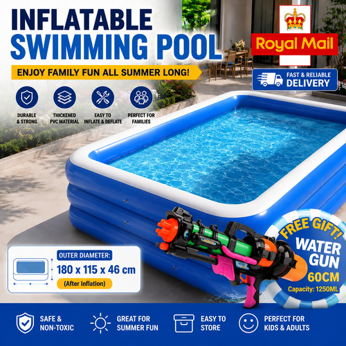 Large family swimming pool - family,