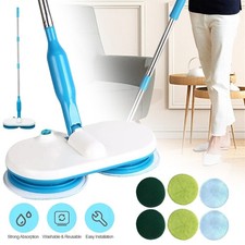 Electric Mop Cordless Floor Cleaner Mop Rechargeable Floor Scrubber Polisher Mop