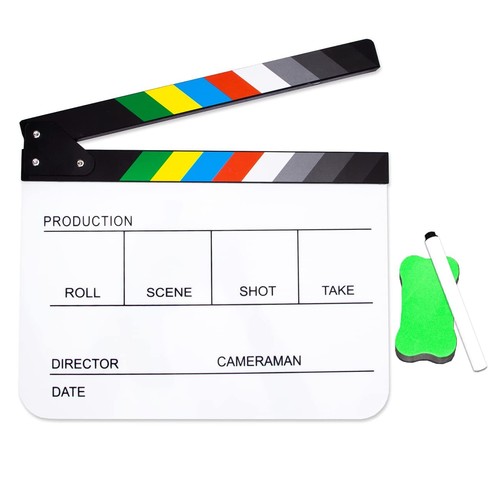 Acrylic plastic clapper - acrylic, board