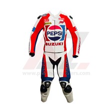 Kevin Schwantz Pepsi Suzuki Motorbike Leather Racing Suit All Size Available